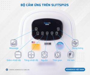 Bảng điều khiển bồn ngâm chân Serenelife SLFTSP12S